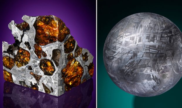 Rare meteorites from the moon, Mars and more will go under the hammer. (Christie's)...