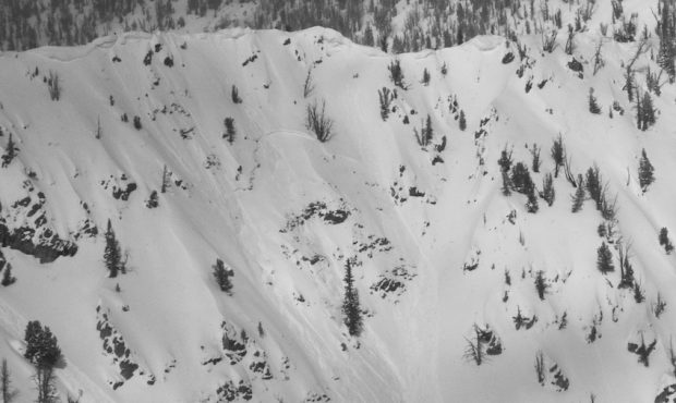 A snowmobiler was killed in an avalanche near Galena Summit in Idaho. (Sawtooth Avalanche Center)...