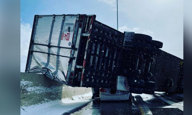 All occupants involved in a winter weather crash on I-15 in Pleasant Grove survived without any maj...
