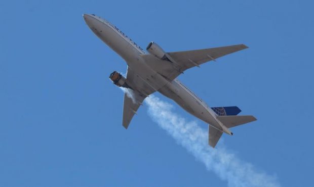 Hayden A. Smith, 17, is a plane spotter and photographer and took this photo of UAL Flight 328 on S...