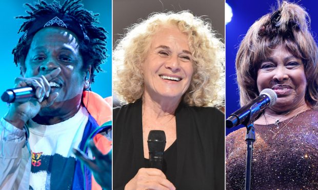 The 2021 Rock & Roll Hall of Fame nominees include Jay-Z, Carole King, and Tina Turner. (Getty Imag...