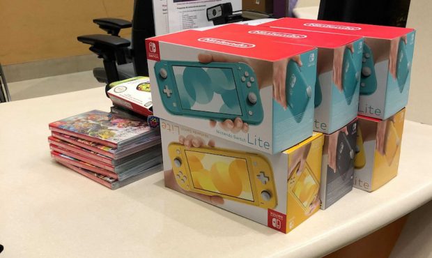 Hunter Kahn donated multiple Nintendo Switch game consoles, games and more.
(Courtesy Hunter Kahn)...