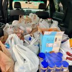 Donations for the statewide Feed Utah Food Drive are collected in Eagle Mountain. (Becky Jones)
