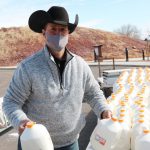 Dustin Cox with Farmers Feeding Utah. (Utah Farm Bureau)