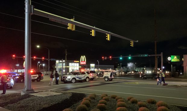 One person was crtically injured in a hit-and-run crash in Midvale. (Jay Hancock/KSL-TV)...