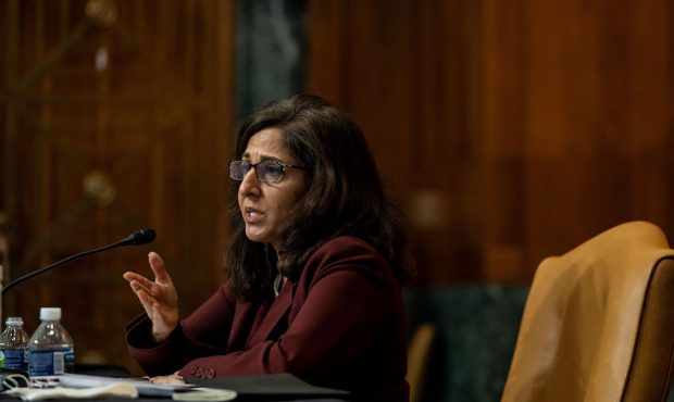 Neera Tanden, nominee for Director of the Office of Management and Budget (OMB), testifies at her c...