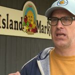 Mark Lundt owns the Island Market and The Cache Bar. (Mike Anderson/KSL TV)