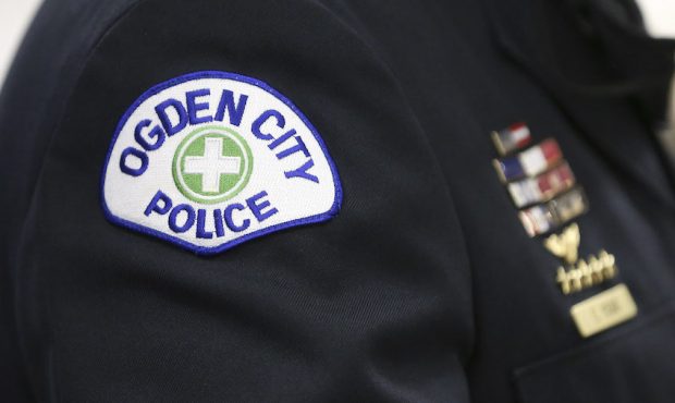 Ogden City Police patch. (Jeffrey D. Allred, Deseret News)...