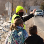 Crossing Guard Verl Creager makes sure to wave at every car, every day. (KSL TV)
