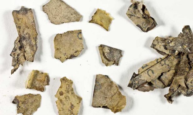 The fragments were preserved due to climatic conditions in the desert cave. (Shai Halevi/Israel Ant...