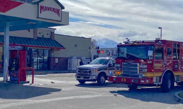 Authorities respond to reported stabbing outside Maverik near 600 South 200 West in Salt Lake City ...