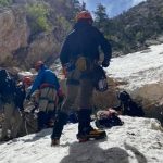 The body of 54-year-old James Roache was recovered on Mount Olympus after he slipped and fell 100 feet. (Salt Lake County Sheriff's Search and Rescue)