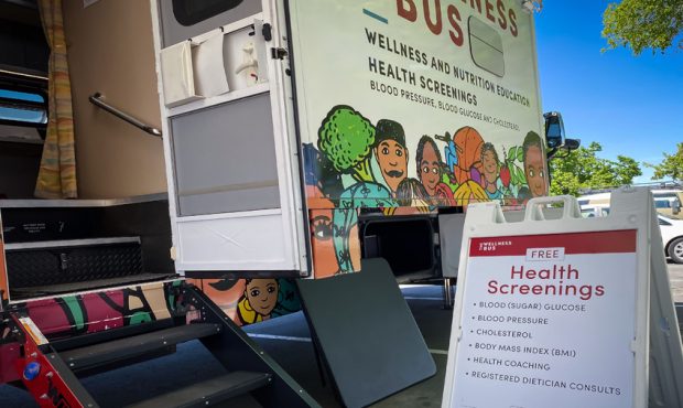 The Wellness Bus is taking vaccines into neighborhoods. (Used by permission, University of Utah Hea...