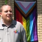 Sean Childers-Gray is president of the board for Ogden Pride. (KSL TV)