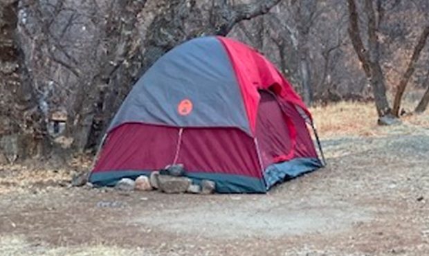 Search and rescue crews found a woman in a tent in Diamond Fork Canyon who had been missing since N...