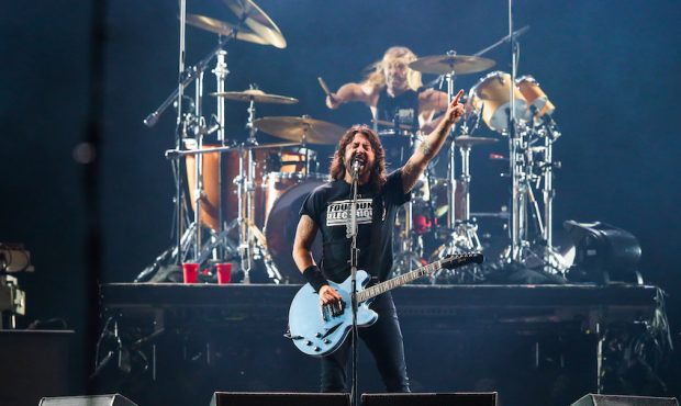 FILE: Dave Grohl of Foo Fighters performs during the Rock in Rio 2019 at Cidade do Rock on Septembe...