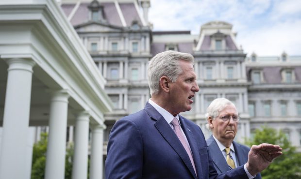 FILE: House Minority Leader Kevin McCarthy (R-CA)  and Senate Minority Leader Mitch McConnell (R-KY...