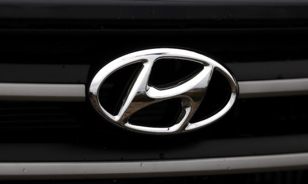 FILE: Hyundai logo. (Photo by Justin Sullivan/Getty Images)...