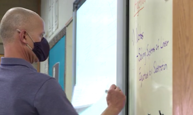 Chris Schunk is a special education teacher at Snowcrest Junior High School. (KSL TV)...
