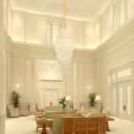 Rendering of the celestial room in the Pocatello Idaho Temple. (The Church of Jesus Christ of Latter-day Saints)