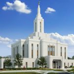 Rendering of the Pocatello Idaho Temple. (The Church of Jesus Christ of Latter-day Saints)