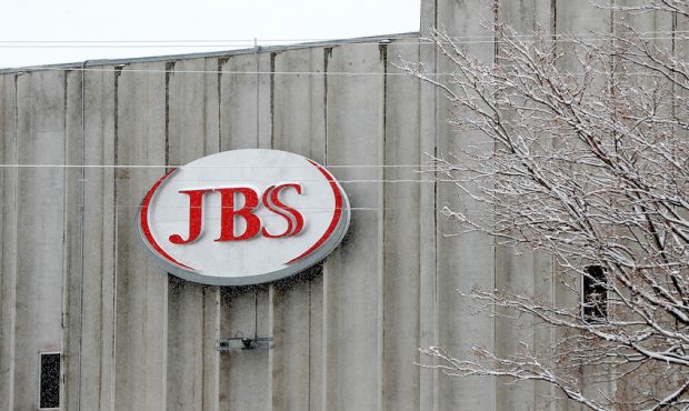 FILE  -- JBS runs a meat packing plant in Hyrum, Utah. Here one of JBS's plants is shown. (Photo by...