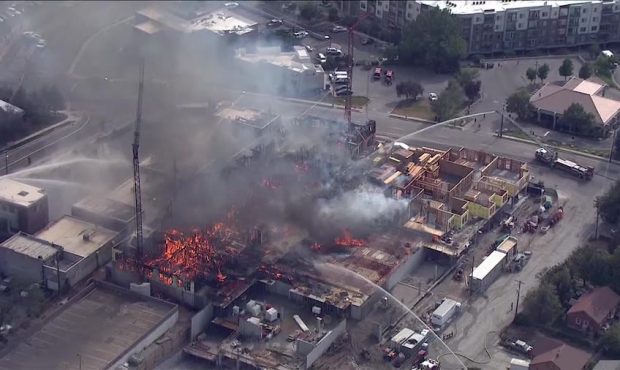 Massive Millcreek Construction Site Fire Causes Millions In Damages