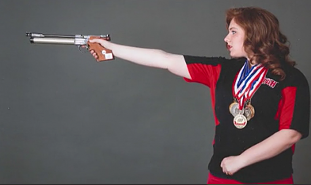 Olympic shooter Alexis Lagan. (Used by permission, Alexis Lagan)...