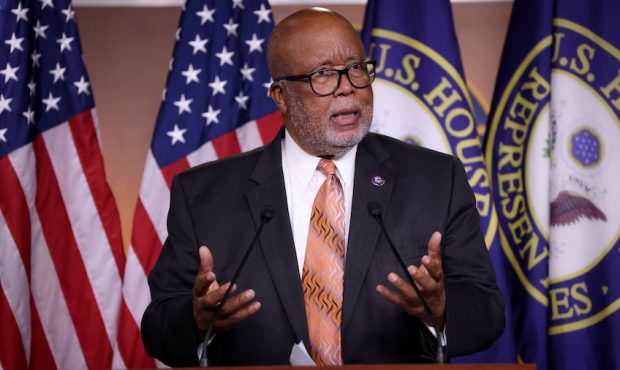 Rep. Bennie Thompson (D-MS) answers questions during a press conference on the establishment of a c...