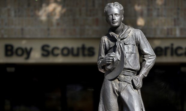 FILE: A general view of a statue outside the Boy Scouts of America Headquarters on Feb. 4, 2013 in ...
