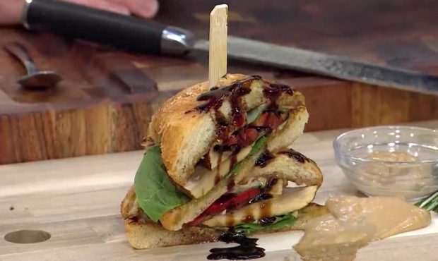 Portabella Mushroom Sandwich (KSL TV)...
