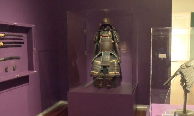 Pieces from the new Japanese exhibit at the Utah Museum of Fine Arts in Salt Lake City. (KSL TV)...