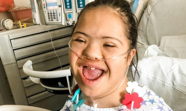 Sophia Mousques was born with Down syndrome and hypoplastic left heart syndrome. She spent the firs...