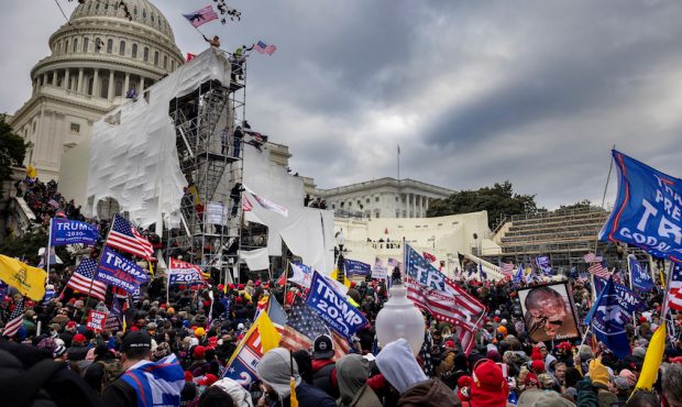 FILE: Trump supporters clash with police and security forces as people try to storm the US Capitol ...