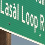 La Sal Loop road sign. (Mark Wetzel, KSL TV)