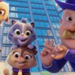 Mayor Humdinger (voiced by Ron Pardo) in PAW PATROL: THE MOVIE from Paramount Pictures. Photo Credit: Courtesy of Spin Master.