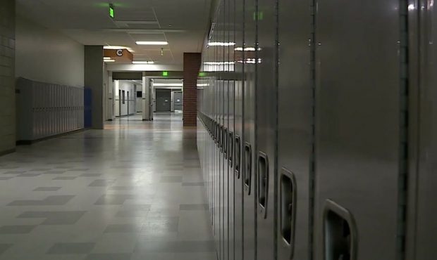 An unidentified school hallway.(FILE PHOTO, KSL TV)...