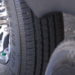 General RV’s Zac Andersen urges people to check their tire pressure before hitting the road and reminds them to make sure their tires aren’t weathered or aged to prevent a blow out on the highway. (Ken Fall/KSL TV)
