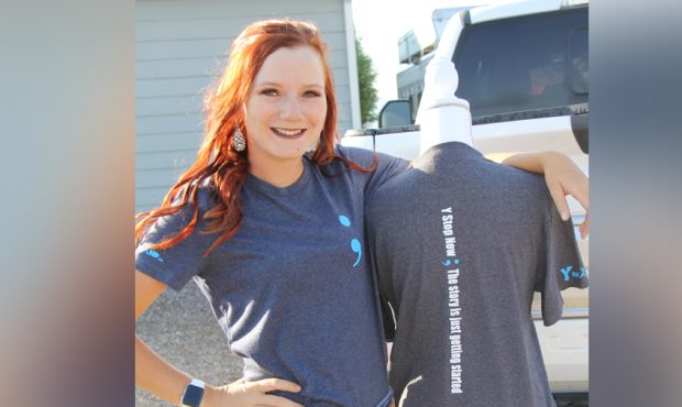 After losing her best friend to suicide in 2018, Wylee Mitchell started making t-shirts to promote ...