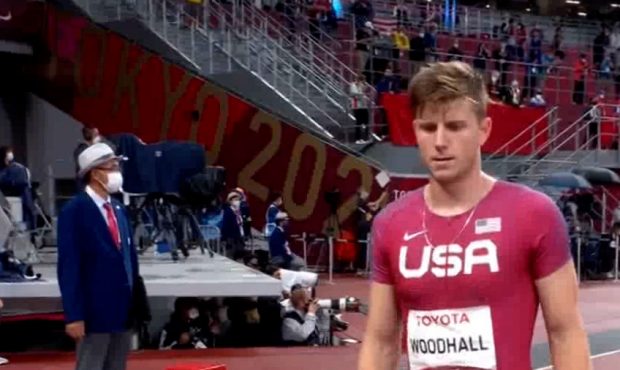 Hunter Woodhall, from Syracuse, won the Bronze Medal in the men’s 400-meter dash at the Tokyo Par...