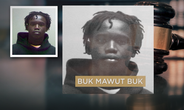 Buk Mawut Buk is accused of shooting and killing University of Utah football player Aaron Lowe....