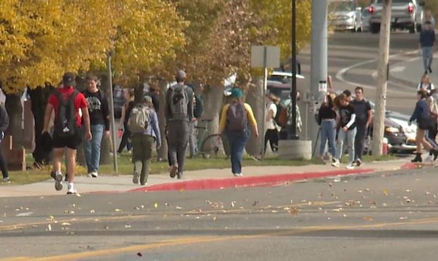 Students at Southern Utah University. (KSL TV)...