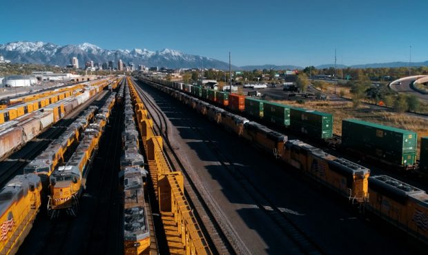 Trains bound for Utah part of plan to fix crippled supply chain