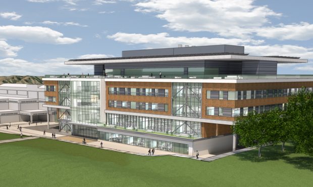 An artist rendering of the planned Scott M. Smith Engineering and Technology Building at UVU. (Used...
