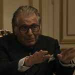 Al Pacino stars as Aldo Gucci in Ridley Scott’s HOUSE OF GUCCI
A Metro Goldwyn Mayer Pictures film

Photo credit: Courtesy of Metro Goldwyn Mayer Pictures Inc.
© 2021 Metro-Goldwyn-Mayer Pictures Inc. All Rights Reserved.