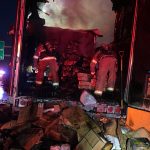 Bacon and other meat caught fire on Thursday, Nov. 11, 2021 (South Salt Lake Fire Department)