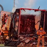 Bacon and other meat caught fire on Thursday, Nov. 11, 2021 (South Salt Lake Fire Department)