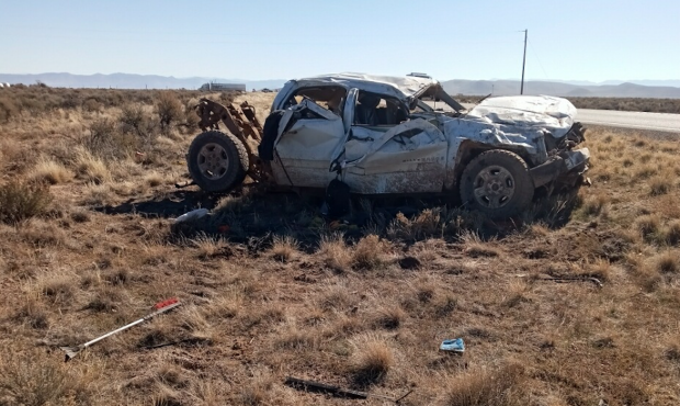Two teens were killed and three others injured in a rollover crash on State Route 56 on Thursday, N...