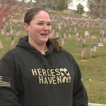 Tami Flake said Heroes Haven helped her work through her mental health struggles after she left the army. (KSL TV)