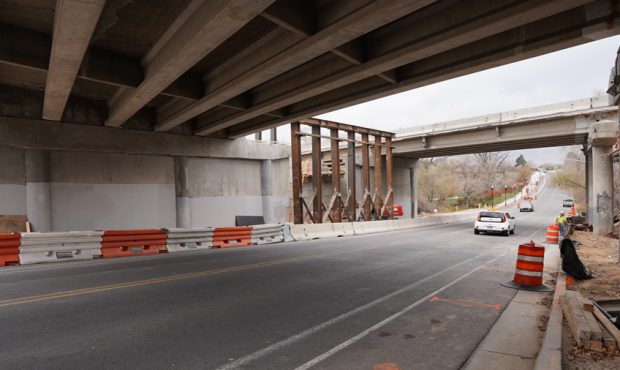 Expect traffic delays Tuesday on 2000 East under I-80. (Used by permission, UDOT)...